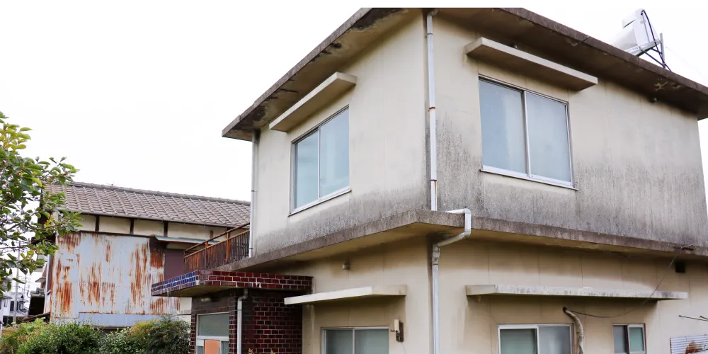 古くなった物件の画像